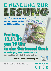 Pflanzenflüsterer-Lesung Pflanzenflüsterer-Lesung